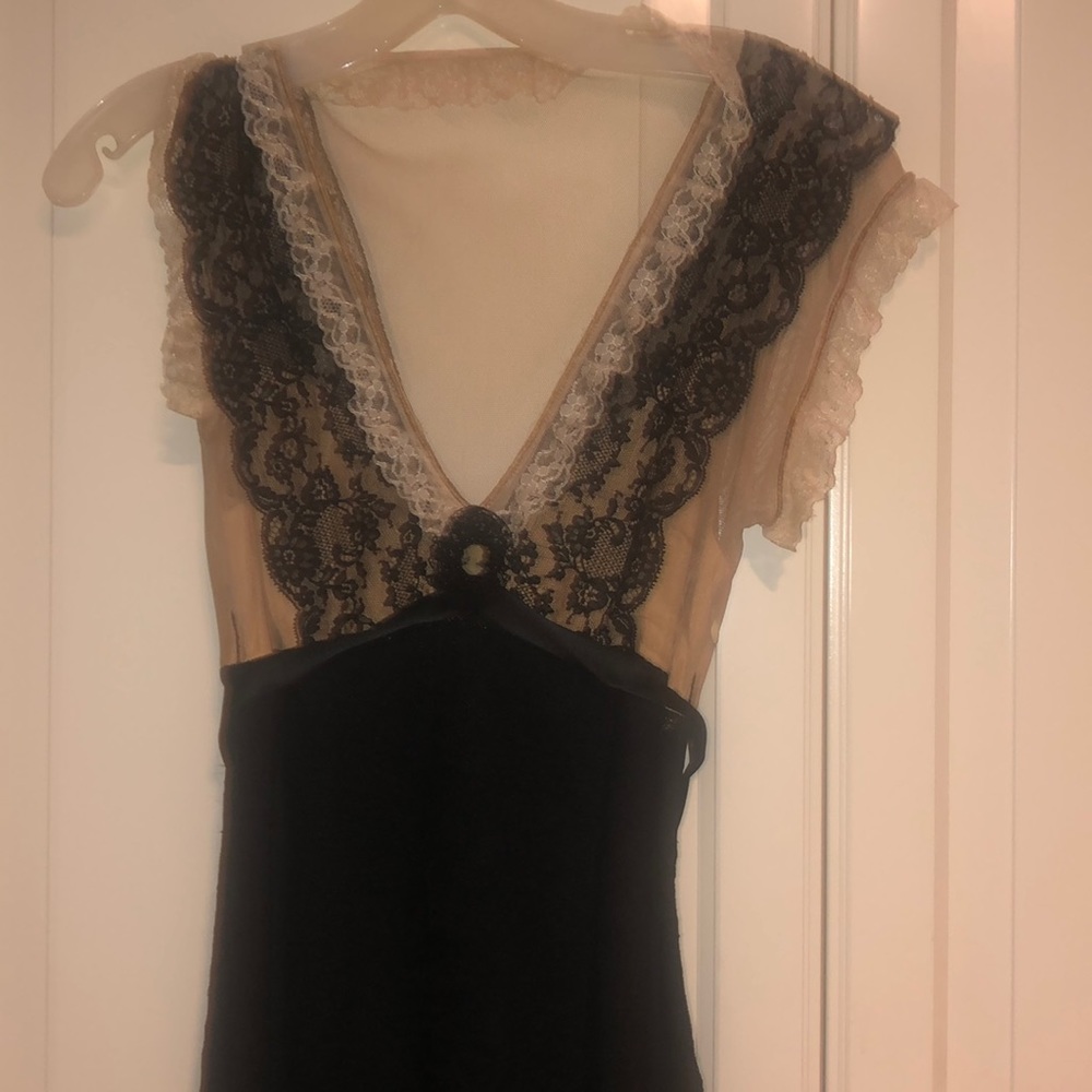 Black lace Cocktail Dress Size O